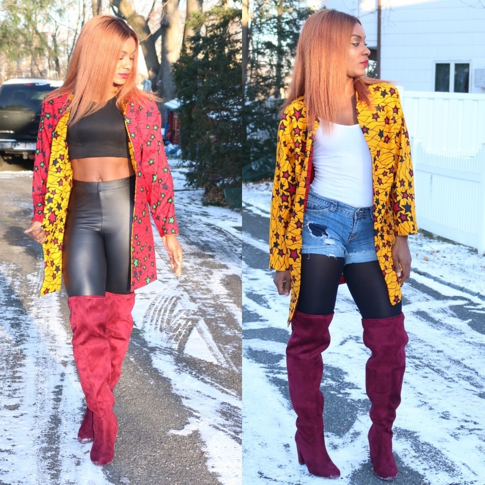 Reversible (Ankara) Jacket